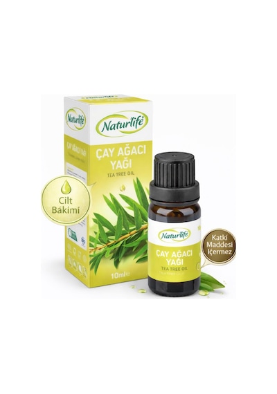 Naturlife Çay Ağacı Yağı Akne Ve Leke Karşıtı Cilt Bakım Yağı 10 ML