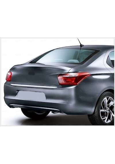Citroen C-Elysee Krom Bagaj Alt Çıtası P.Çelik 2012 Üzeri