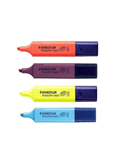 Staedtler Textsurfer Classic Fosforlu Kalem Seti 4 Renk