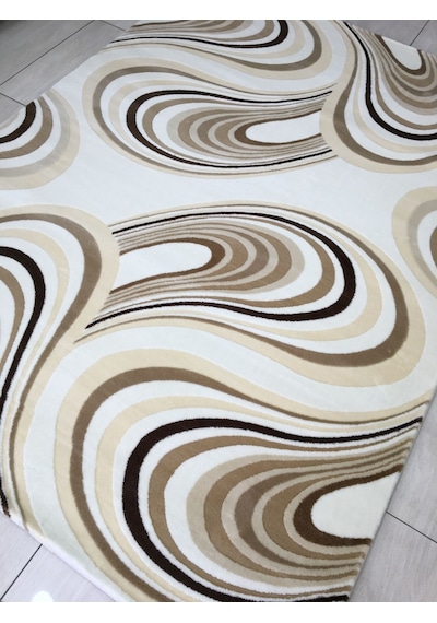 Flora Halı Lavin 0011 A 165X230 Kahve Krem 4 M2 Halı !
