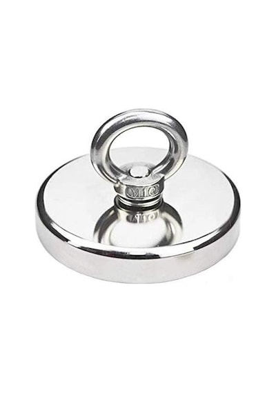 Magnet Fishing Neodyum Pot Mıknatıs, Çap 80Mm, Kurtarma Mıknatısı