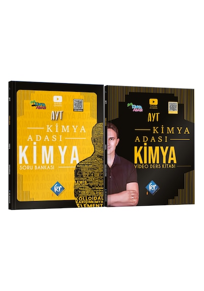 Kimya Adası AYT Kimya Soru Bankası ve Video Ders Kitabı Seti