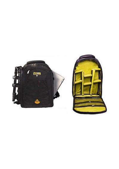 Pdx Nikon Laptop Bölmeli Dslr Sırt Çantası