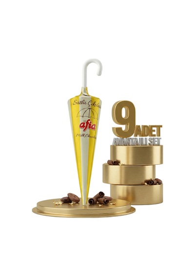 Afia Şemsiye Çikolata 9x25 Gr