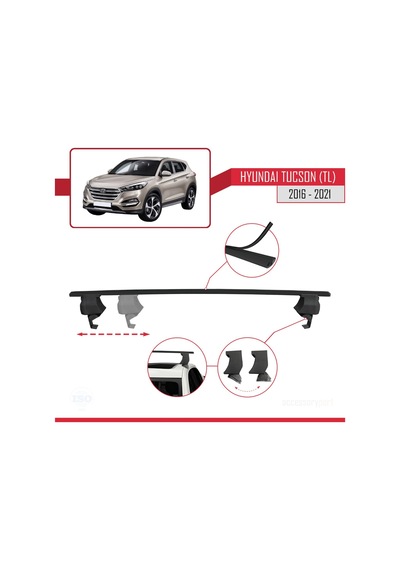 Hyundai Tucson 3 Tl 2016-2021 Arası İle Uyumlu Ace-4 Ara Atkı T