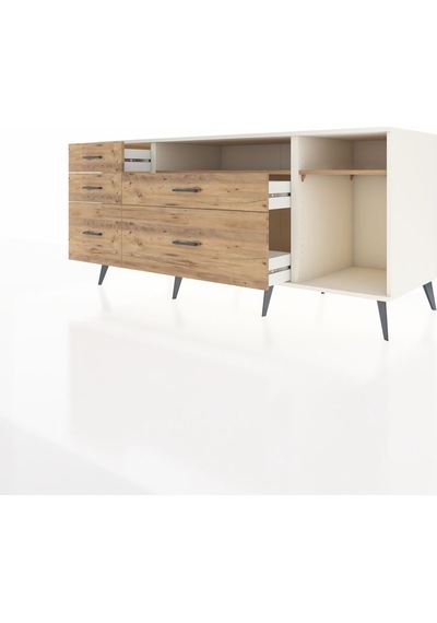 Kronos Konsol 2 Raflı 5 Çekmeceli 176x59x83 Aytaşı-çam/çam Çam/çam Kronos Konsol 2 Raflı 5 Çekmeceli 176x59x83 Aytaşı-çam/çam Çam/çam