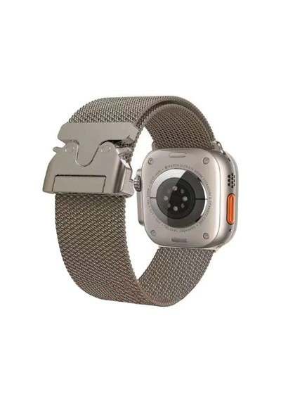 Newface Apple Watch 42mm Milano Metal Kordon - Desert