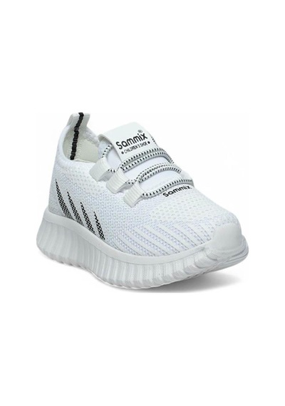 Bluefeet Smx Beyaz Siyah Erkek Çocuk Yazlık Fileli Spor Ayakkabı Beyaz - Siyah