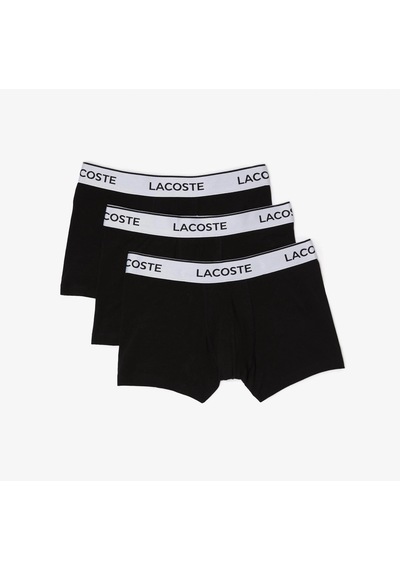 Lacoste Erkek 3 Lü Boxer 5h8385-00-031 Siyah