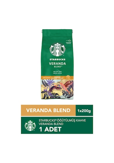 Starbucks Veranda Öğütülmüş Kahve 200 G