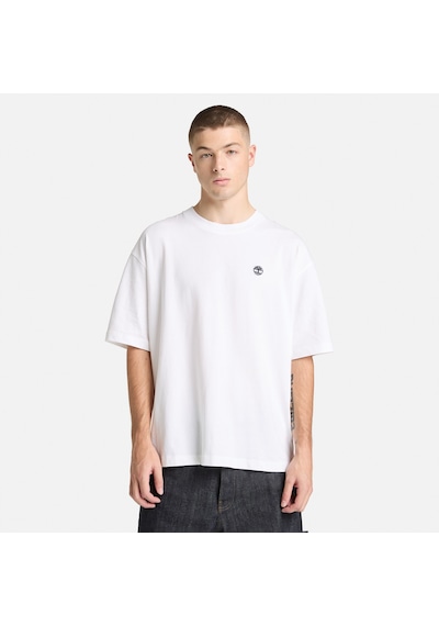 Timberland Dunstain River Erkek Beyaz T-shirt Tb0a6gh31001 2800324