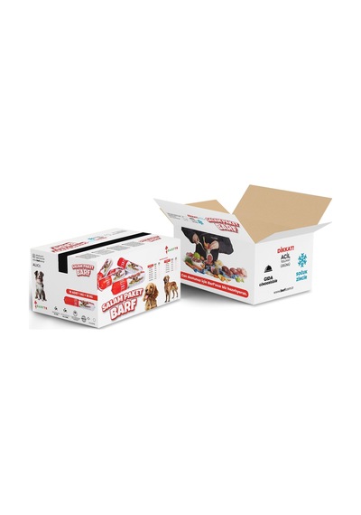 Barftr Mix Barf 10 KG Salam Yetişkin Köpek Maması 10 x 1 KG