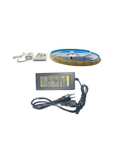 Tunable Cob Şerit Led Set Rf Kumandalı Çift Renkli Cob Şerit Led 5m
