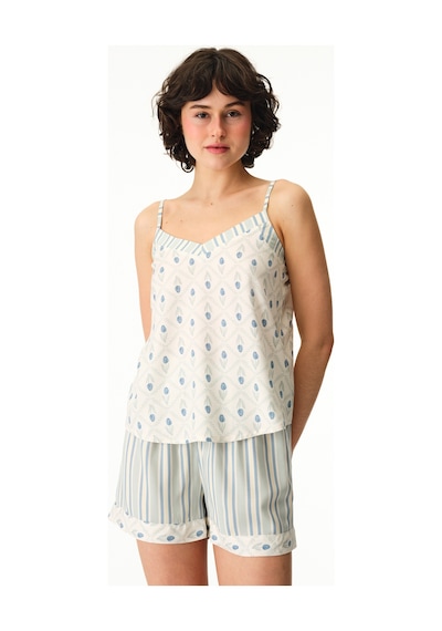Penti Renkli Serenity Floral Atlet Pijama Üstü