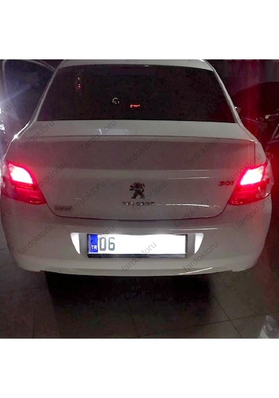 Fardoktoru Peugeot 301 Led Plaka Lambası Aydınlatma Ampulü