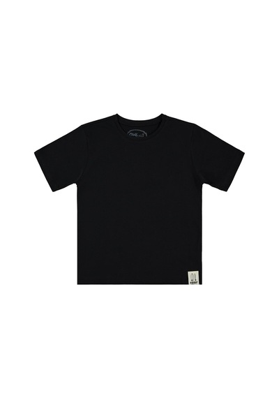 Civil Boys Basic Surf Etiketli 10-13 Yaş Tişört - Siyah