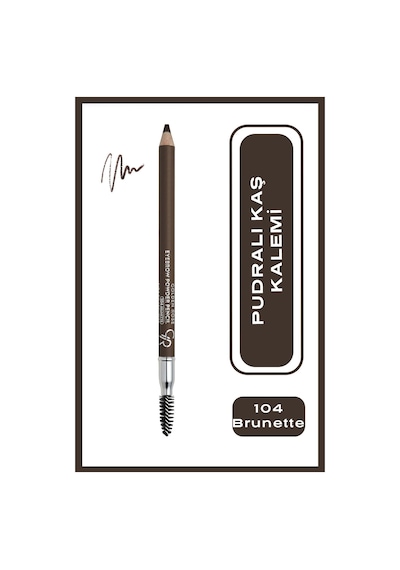 Golden Rose Eyebrow Powder Pencil Pudralı Kaş Kalemi 104 Brunette