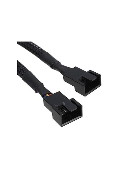 Ancheyn Fan Çoklayıcı 2 Port Y Pwm 4 Pin Splitter Çoklayıcı Switch Kablosu 5025