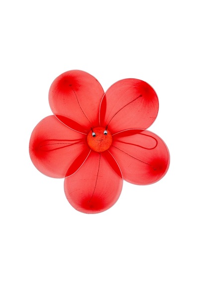 Çiçek Kanadı - 30 cm - Kırmızı - Kostüm - Aksesuar