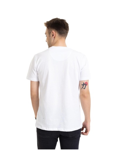 Erkek Yuvarlak Yaka %100 Pamuklu Yüksek Kalite Regular Kalıp Düz Basic T-shirt 212 - L Bordo