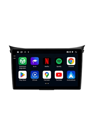 Hyundai İ30 2012-2016 Android Multimedya Carplay Android Auto Navigasyon 8gb Ram 128gb Pro 9"
