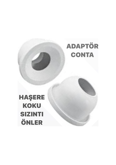 Adaptör Top Conta Lastik Gider Contası Beyaz 10 Adet Diğer