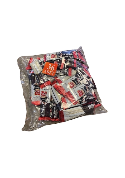 Mahbuba 3ü1 Arada Sütlü Köpüklü 36x10gr Mini Küçük Boy Ikramlık Otobüs Hazır Kahve Poşet Hazır