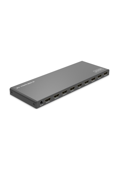 Digitus 1x8 Hdmı Splitter Ayırıcı, 4k/60hz Hdcp 2.3, Edıd Kontrolü