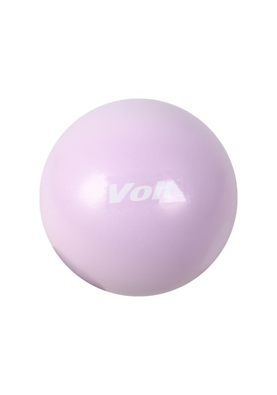 25 cm Mini Pilates Topu Yoga Fitness Egzersiz ve Denge Topu Şişirme Pipeti Dahil Lila