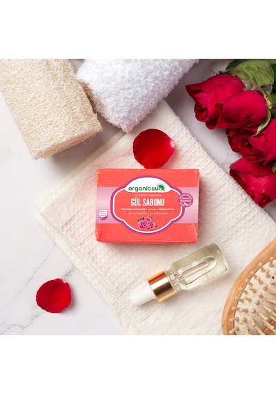 Organicsun Doğal Gül Sabunu 140 G