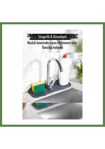 Bezos Silikon Lavabo Matı 13 36 Cm Hb006 Çok Renkli