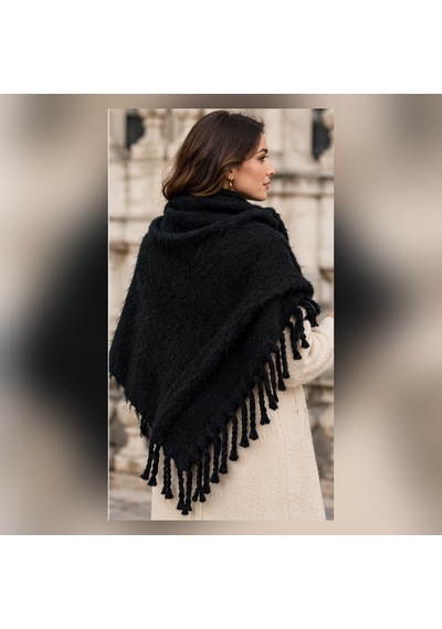 Noır Élıte Black Edition Premium Yumuşak Dokulu Oversize Kadın Kışlık Şal Kalın Burgulu Püsküllü, Omuz Şalı & Atkı, Koyu Lacivert 50x175 Cm Çok Renkli Noır Élıte Black Edition Premium Yumuşak Dokulu Oversize Kadın Kışlık Şal Kalın Burgulu Püsküllü, Omuz Şalı & Atkı, Koyu Lacivert 50x175 Cm Çok Renkli