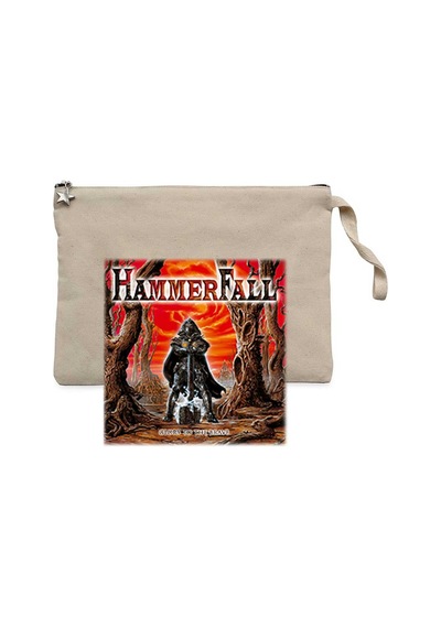 Hammerfall Glory To The Brave Krem Clutch Astarlı Cüzdan / El Çantası