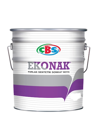 Çbs Ekonak Parlak Sentetik Yağlı Sonkat Boya 2,5 Kg 2.50 KG - 2 L