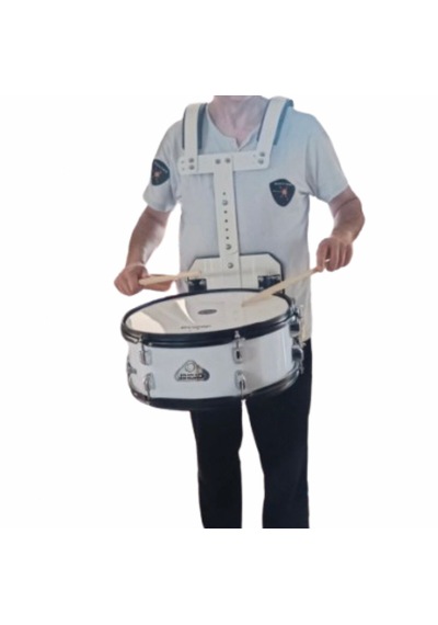 Jinbao 14''x5,5'' Bando Trampeti Beyaz Renkli Vurmalı Çalgılar İçin Dayanıklı Tasarım Jbmp1455 14''x5,5'' Bando Trampeti