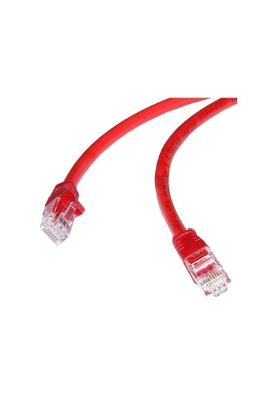 Flaxes Fnk-6003k Cat6 30cm 24awg Kırmızı Network Kablo
