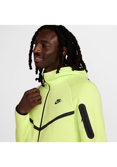 Nike Tech Fleece Fz Windrunner Hoodie Erkek Sarı Sweatshirt