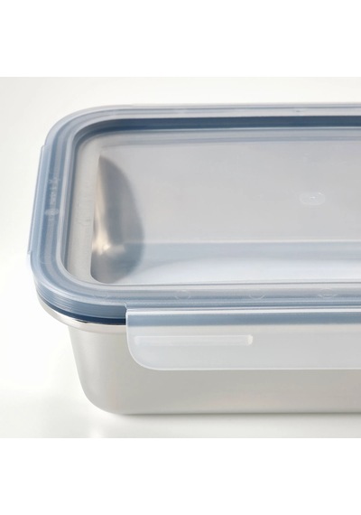 Ikea 365+ Dikdörtgen 21x15 Cm Kapak Saklama Kabı Kapağı Vakumlu Sızdırmaz Kapak 1 Adet Şeffaf