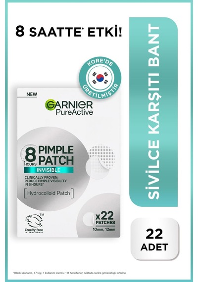 Pimple Patch 22'li Sivilce Bandı/hidrokolloid Bant