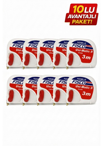 Yuenze 3m Şerit Metre Avantajlı Paket 10 Lu 3 M