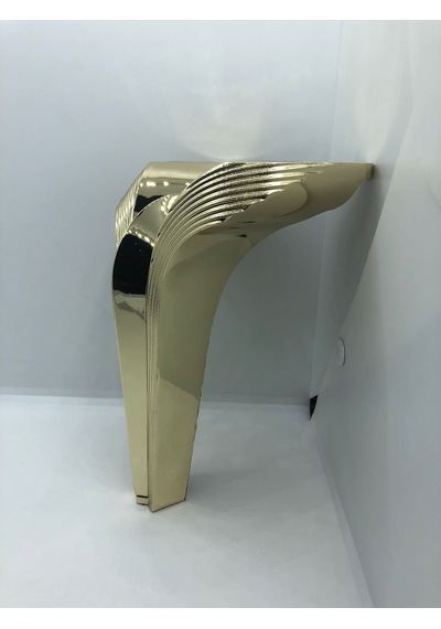 PLASTİK,19 CM GOLD KAPLAMA  BERJER,KOLTUK,MOBİLYA AYAĞI (4ADET)