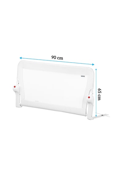 Wellgro 90 65 Cm Beyaz Yatak Bariyeri, Çocuk Yatak Korkuluğu