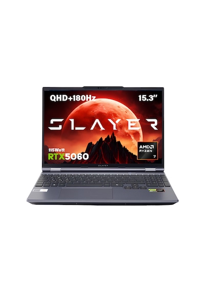 Game Garaj Slayer R7T2-5060-C1 Ryzen 7 255 16 GB 500 GB SSD RTX5060 15.3" Free Dos Dizüstü Bilgisayar