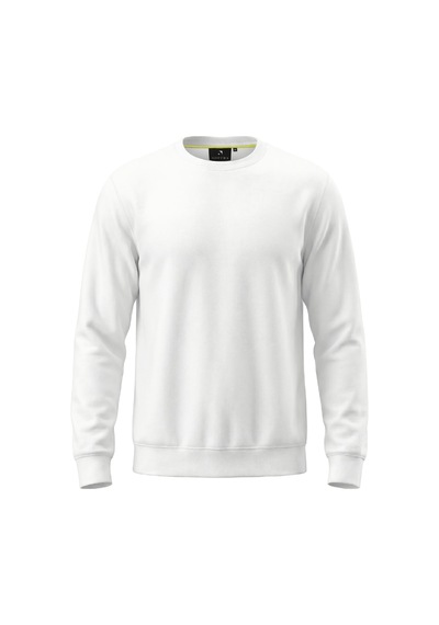Goffra Erkek Focus Esnek Kumaş Yumuşak Dokulu Günlük Sweatshirt Ekru M401-r0342-01