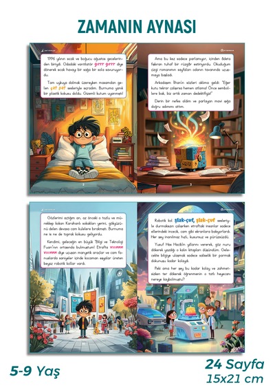 Umy Yayınları Zamanın Aynası - Çocuklar İçin Felsefe Ve Tarih Bilinci Geliştiren Hikaye Kitabı