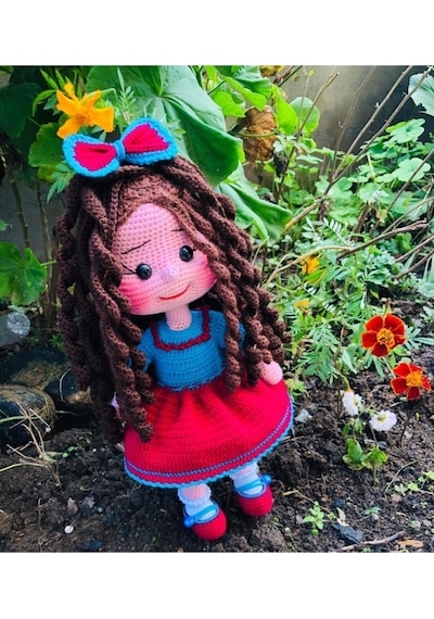Amigurumi Merve Bebek