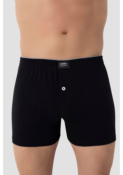 Arma Yıldız Erkek Renkli Düğmeli Boxer 3'lü Paket %100 Pamuklu Penye Çok Renkli Arma Yıldız Erkek Renkli Düğmeli Boxer 3'lü Paket %100 Pamuklu Penye Çok Renkli