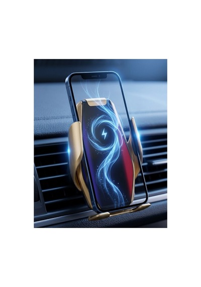 Otomatik Açılan Araç Telefon Tutucu Kablosuz Şarj Ve Tek Elle Kullanım - Hs08377626-5433 Renkli Renkli