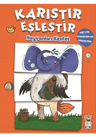 Timaş Karıştır Eşleştir-Hayvanları Keşfet