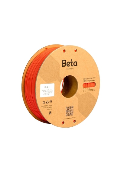 Beta Pla+ Filament Coral Orange Mercan Portakalı